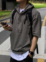 Future Nylon String Short Sleeve Anorak 3C