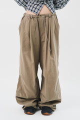 Oxford Parachute Wide Pants (3color)