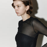 Allure label tee Black
