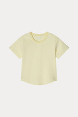 Basic Short Sleeve Tee_Yellow