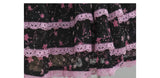 [EVIL TOOTH] Leopard Print Lace Princess Gal Spicy Girl Doll Dress - Waist-Adjustable Dress Top Skirt