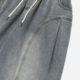 Ridge Curved Denim Pants