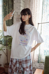 26SS★ DTP Ribbon Whale Short Sleeve Tee