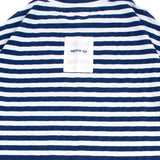 ワイドクロップインディゴストライプショートスリーブTシャツ (FOR WOMAN)_SYS7TS59BU