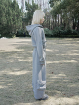 AW25 Bow Pocket Sweatshirt Jacket