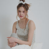Floral Sleeveless (Grey)