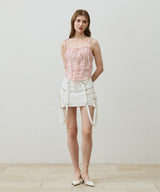 BELLA MINI SKIRT PANTS / WHITE