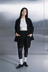 VINTAGE DIA-QUILTING HERITAGE CARDIGAN (Black)