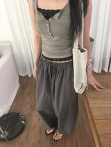 Nylon Aladdin pants