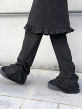 [MADE] Maya Shirring Bootcut Long Training Pants