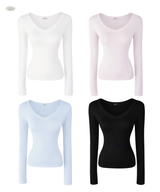 [MADE] V BASIC TOP (4color)