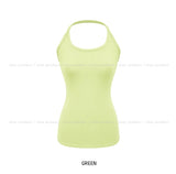 Ruda Slim Halter Sleeveless