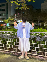 SIO two tuck bermuda sweat pants