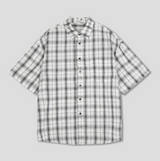 Parun Check Linen Short Sleeve Shirt