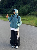 Glossy Anorak Jacket (4 colors)