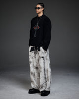 Scarred cross LS(black)