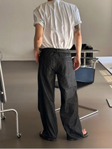 [S/S] ノンパデツータックワイドパンツ(2color)
