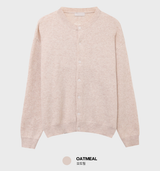 Glass Soft Round Knit Cardigan