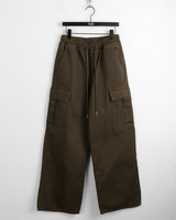 [MADE] Tonizen Pocket Cotton Banding Long Wide Cargo pants