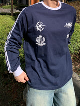 ツーライン ロングスリーブTシャツ