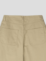 Sigma Dart Curved Cotton Pants