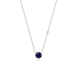 26SS★ [Premium Plating] Penisense AB Goutte Necklace Lapis Lazuli