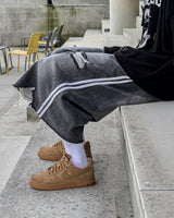 Labon Track Bermuda Denim Pants
