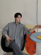 ASCLO Lyon Art Stripe Shirt (3color)