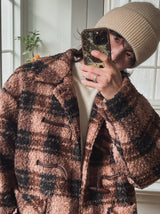Oted Check Double Coat