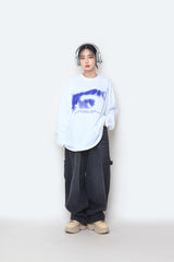 カーペンターオーバーデニムパンツ