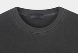 Look Taper Heavy Pigment Semi Cropped Plain Short Sleeve