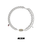 KVK ザブロッサム リコンフィギュラブルネックレス ウィズ エレメントフロームザピーチブロッサムコレクション