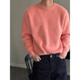 [F/W] Basic angora round neck knit(6color)