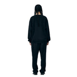 BASIC LOGO SWEAT PANTS [BLACK]