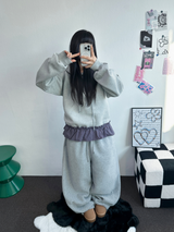 スノーウィングバルーングレースロングパンツ 🤍🖤🧸3カラー