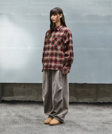 FLANNEL CHECK SHIRT_RED