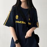 Hardy lettering line jersey short sleeve T-shirt