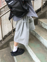 ピンチ サイド スナップ バミューダ パンツ(5c)