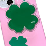 [made] Clover phone case (glossy hard)