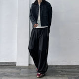 Bungee Hem Track Wide Trousers