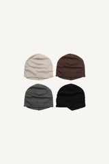 Shirred Cotton Beanie