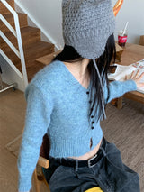 BOKASHI MIX KNITTING CARDIGAN
