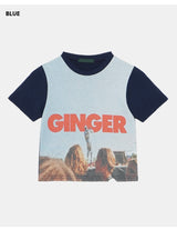 ジンジャークロップTシャツ