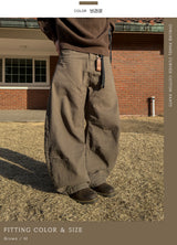 OVRUNE Panel Curved Cotton Pants