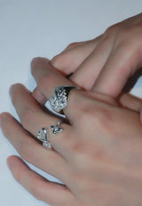 [MADE] lock me softly open ring