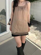 Kissle Chiffon Top (one color)