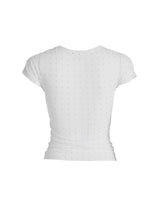 キシュ スパーク メッシュ ベビーティー ( white )