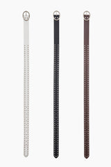 Objet oval stud belt