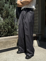 Dope two-tuck wide diagonal slacks
