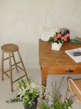 Classic ruffle bag_cream